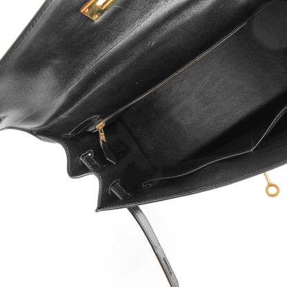Hermes Box Kelly Sellier 32 Black 7 of 25