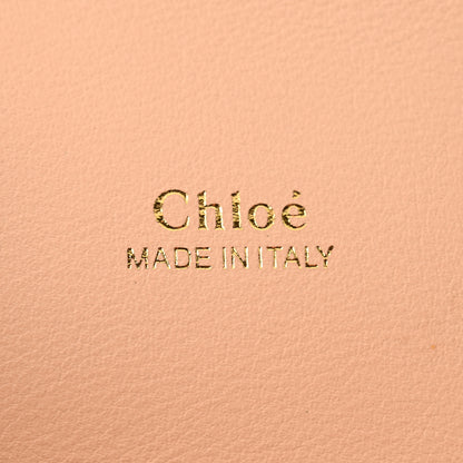 Chloe Calfskin Lizard Embossed Small Aby Lock Delicate Pink 6 of 10
