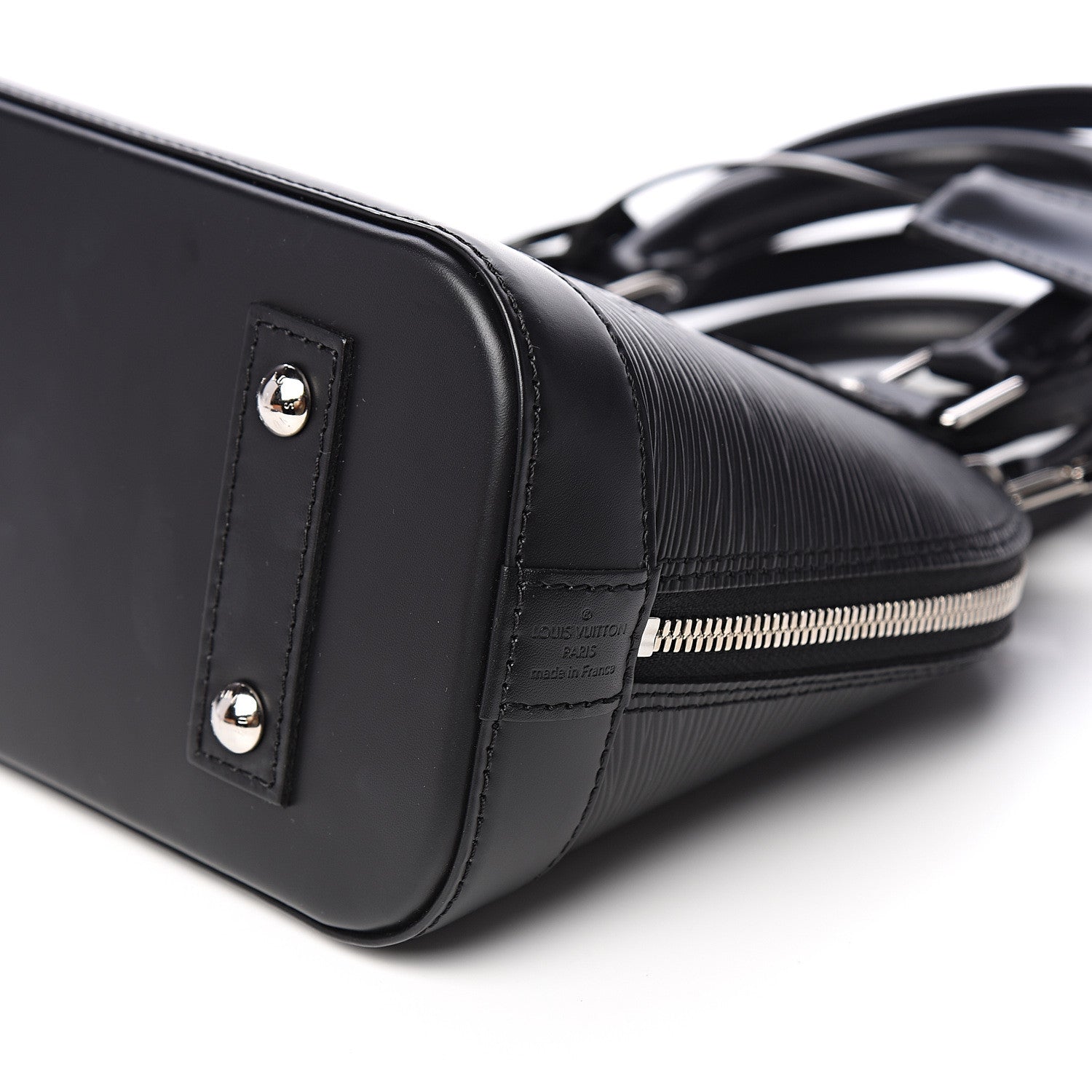 Louis Vuitton Epi Alma BB Black 8 of 10