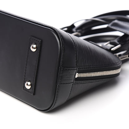 Louis Vuitton Epi Alma BB Black 8 of 10