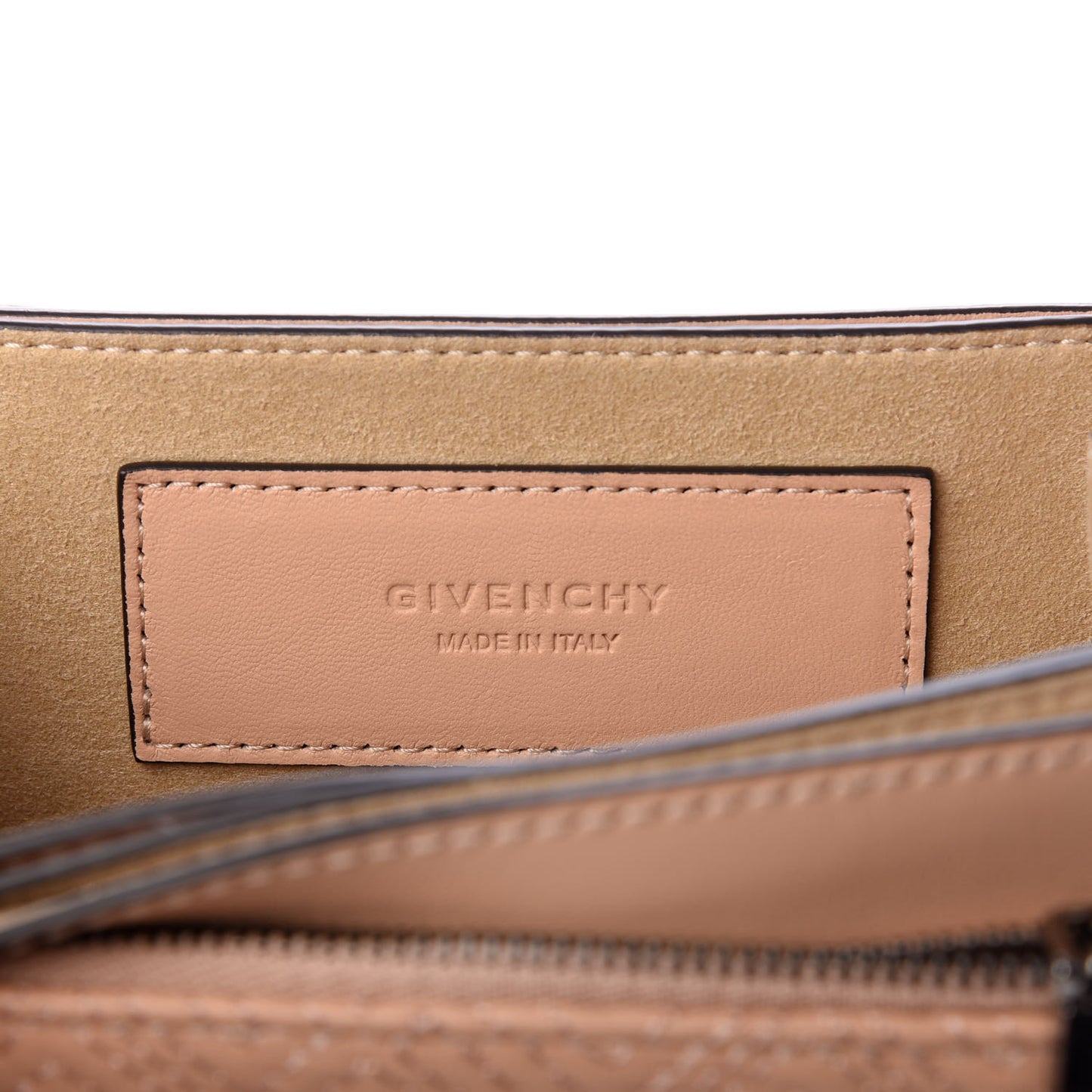 Lambskin Embroidered Studded Small GV3 Shoulder Bag Powder