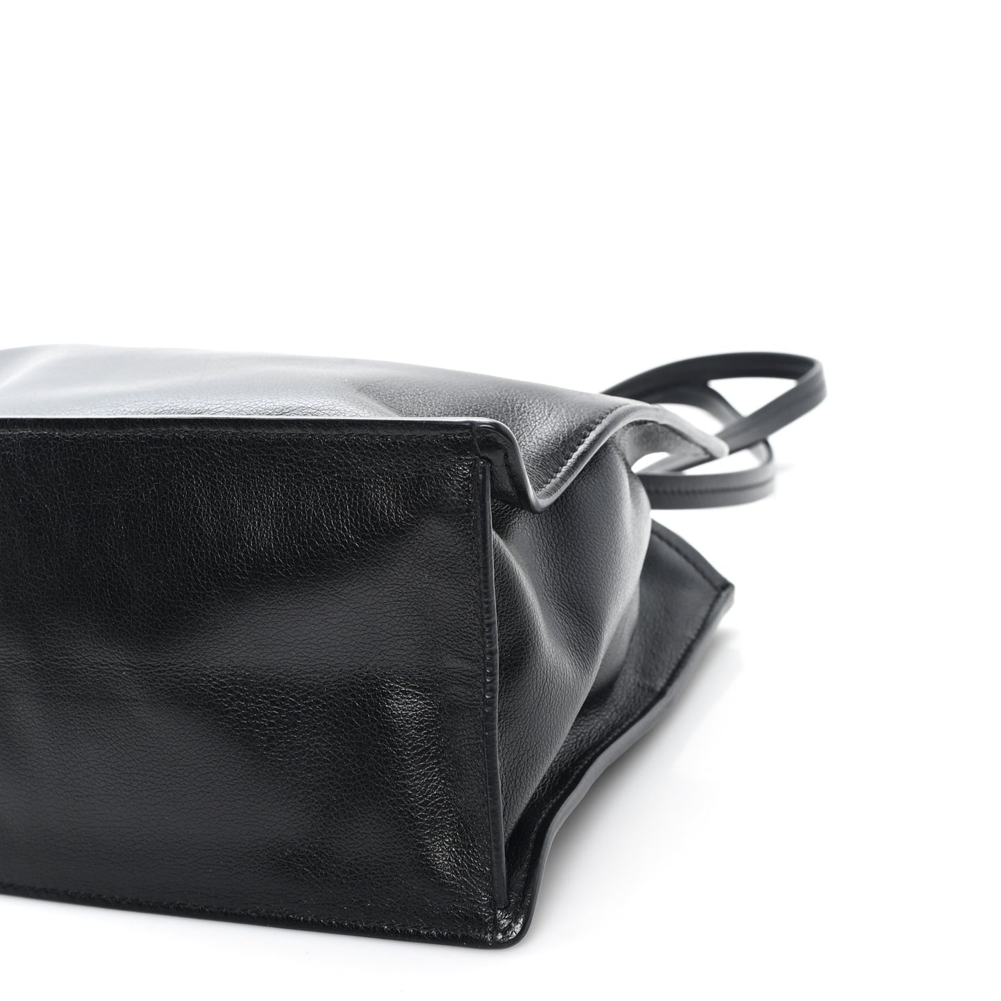 Glace Calfskin Tote Black