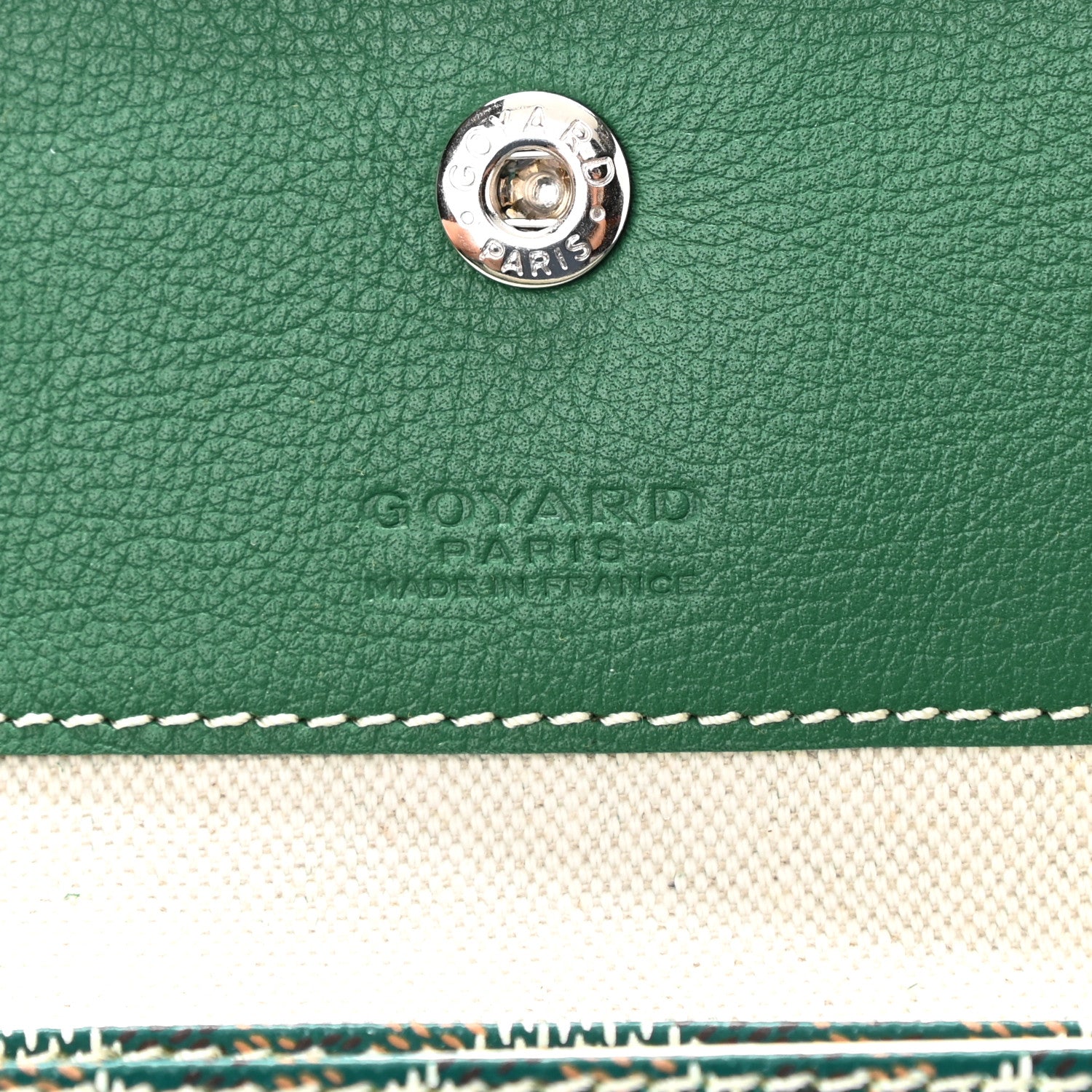 Goyard Goyardine Saint Louis PM Green 6 of 8