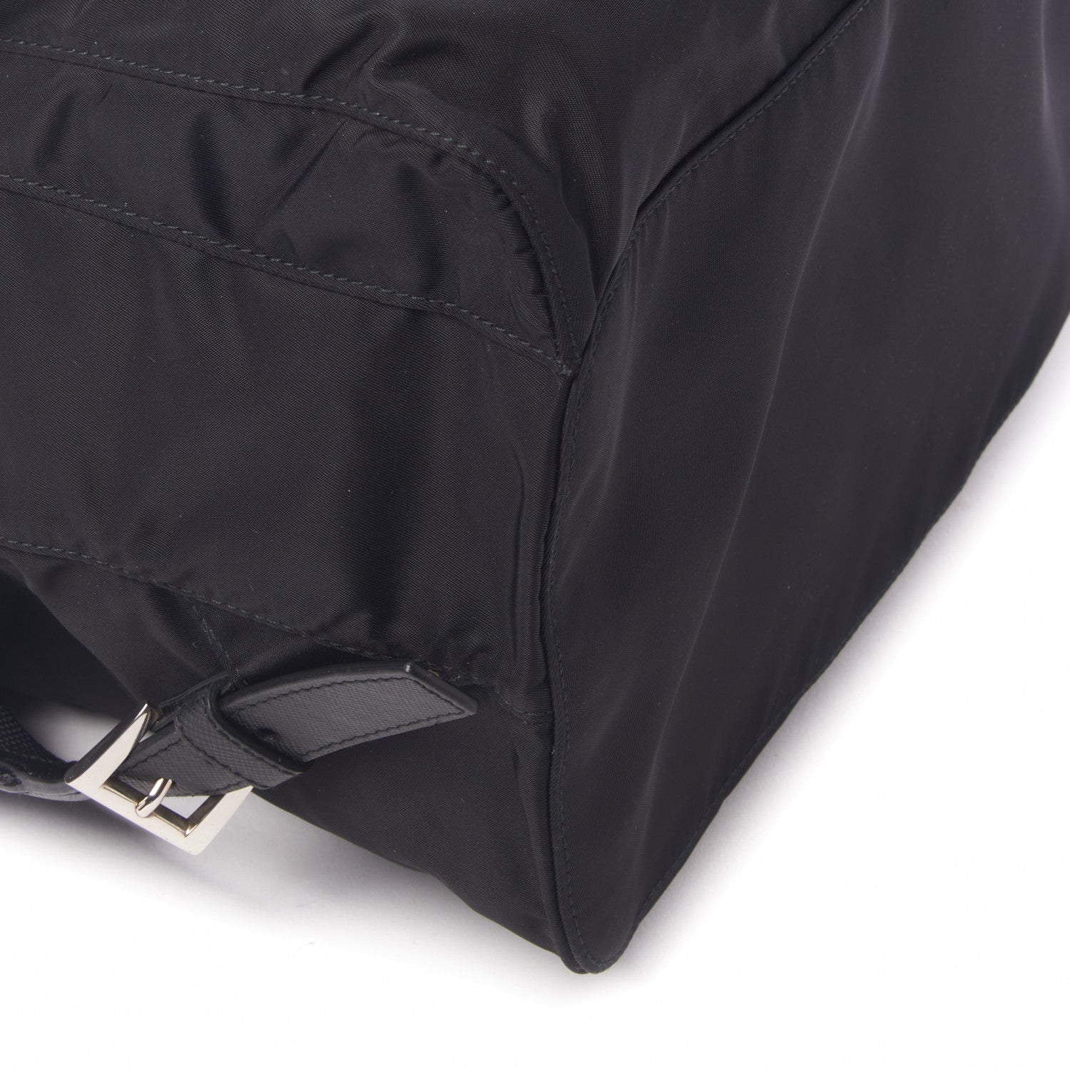 Prada Nylon Vela Medium Backpack Black 6 of 8