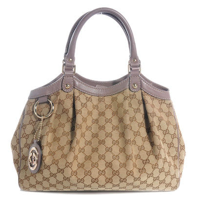 Gucci Monogram Medium Sukey Tote Lavender 1 of 8