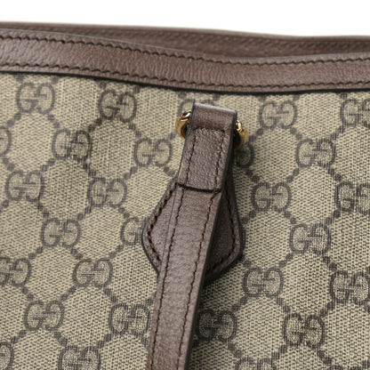 Gucci GG Supreme Monogram Medium Ophidia Shopping Tote Brown 15 of 15