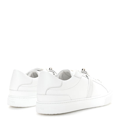 Hermes Calfskin Epsom Mens Day Sneakers 42 White 5 of 9
