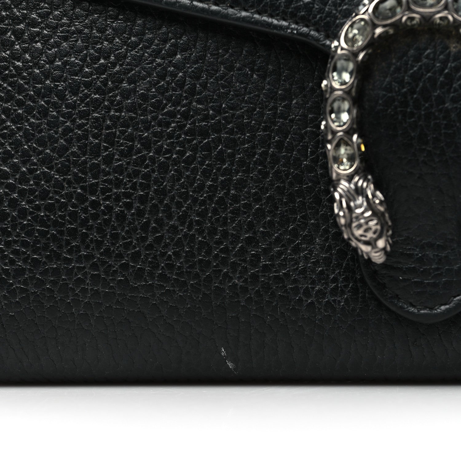 Gucci Calfskin Mini Dionysus Chain Wallet Black 11 of 13