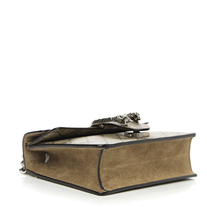 Gucci GG Supreme Monogram Mini Dionysus Shoulder Bag Taupe 3 of 9
