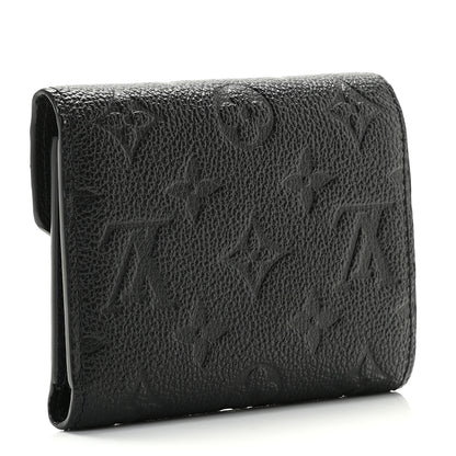 Louis Vuitton Empreinte Victorine Wallet Black 3 of 8