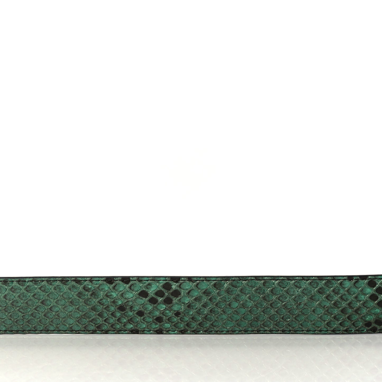 Calf Bandouliere Shoulder Strap Green Black
