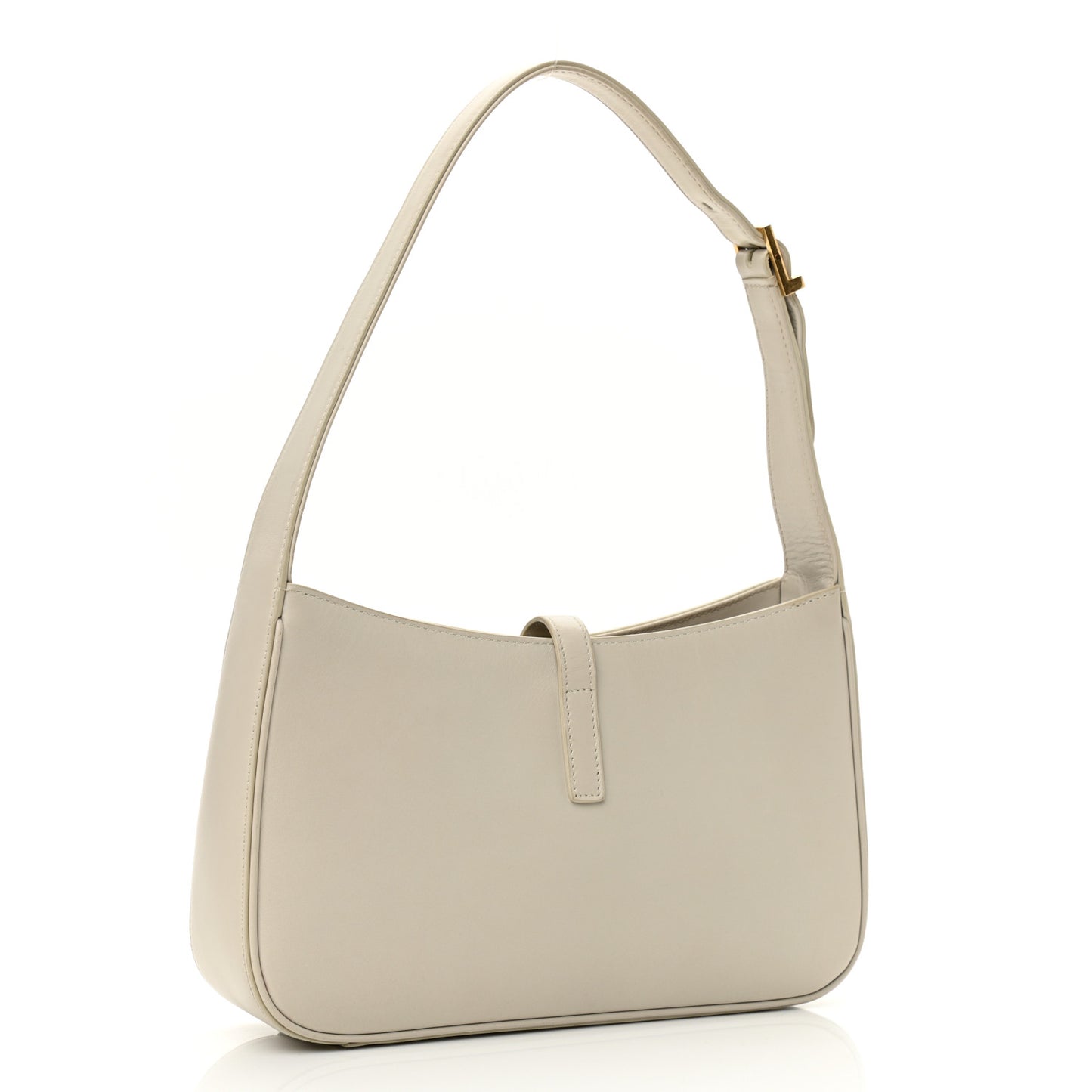 Smooth Calfskin Le 5 A 7 Hobo Blanc Vintage