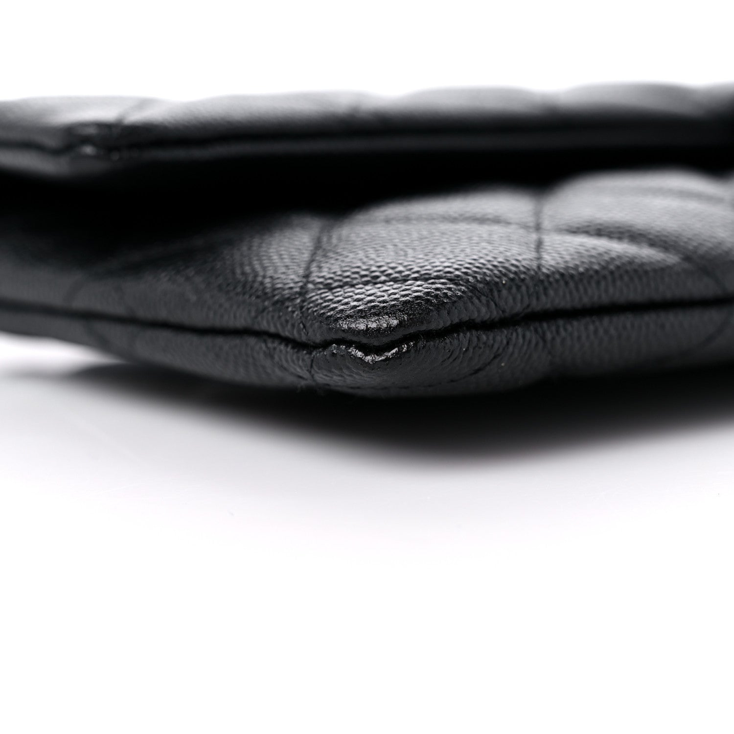 Chanel Caviar Quilted Flap Clutch Black 9 of 11