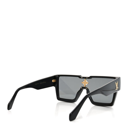 Louis Vuitton Acetate Swarovski Crystal Cyclone Sunglasses Z1578W Black 3 of 6