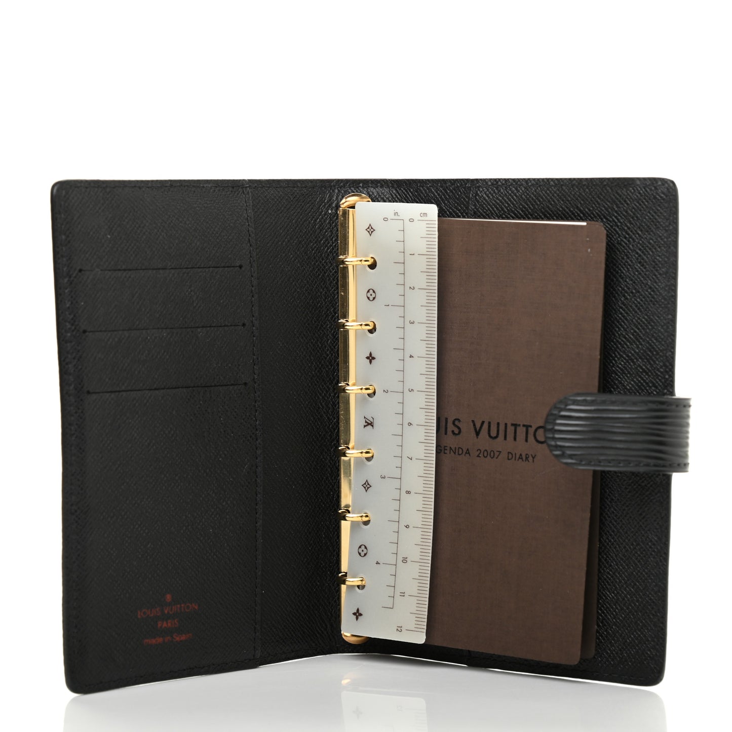 Epi Small Ring Agenda Cover Black