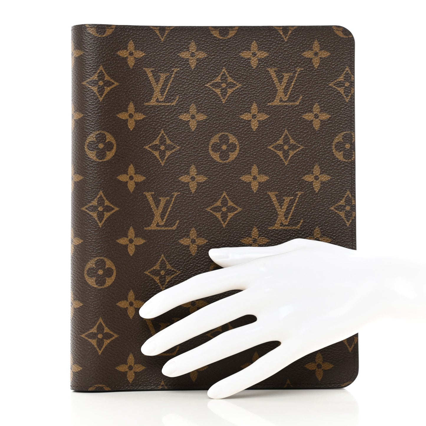 Monogram Desk Agenda Cover
