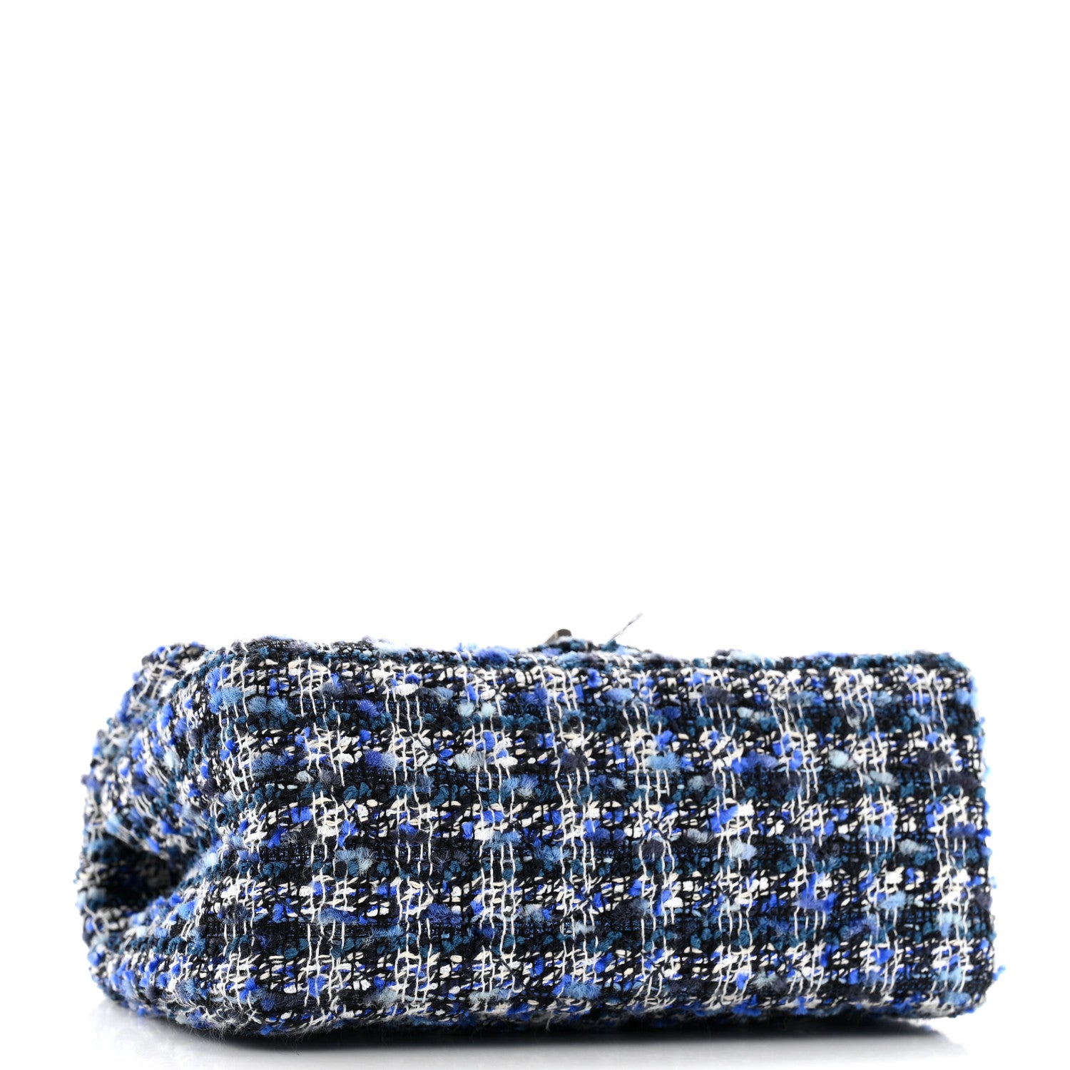 Chanel Tweed Quilted 2.55 Reissue Mini Flap Blue 4 of 11