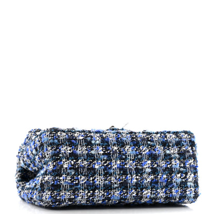 Chanel Tweed Quilted 2.55 Reissue Mini Flap Blue 4 of 11