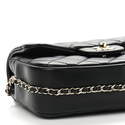 Chanel Lambskin Quilted Small My Precious Flap Black 7 of 8