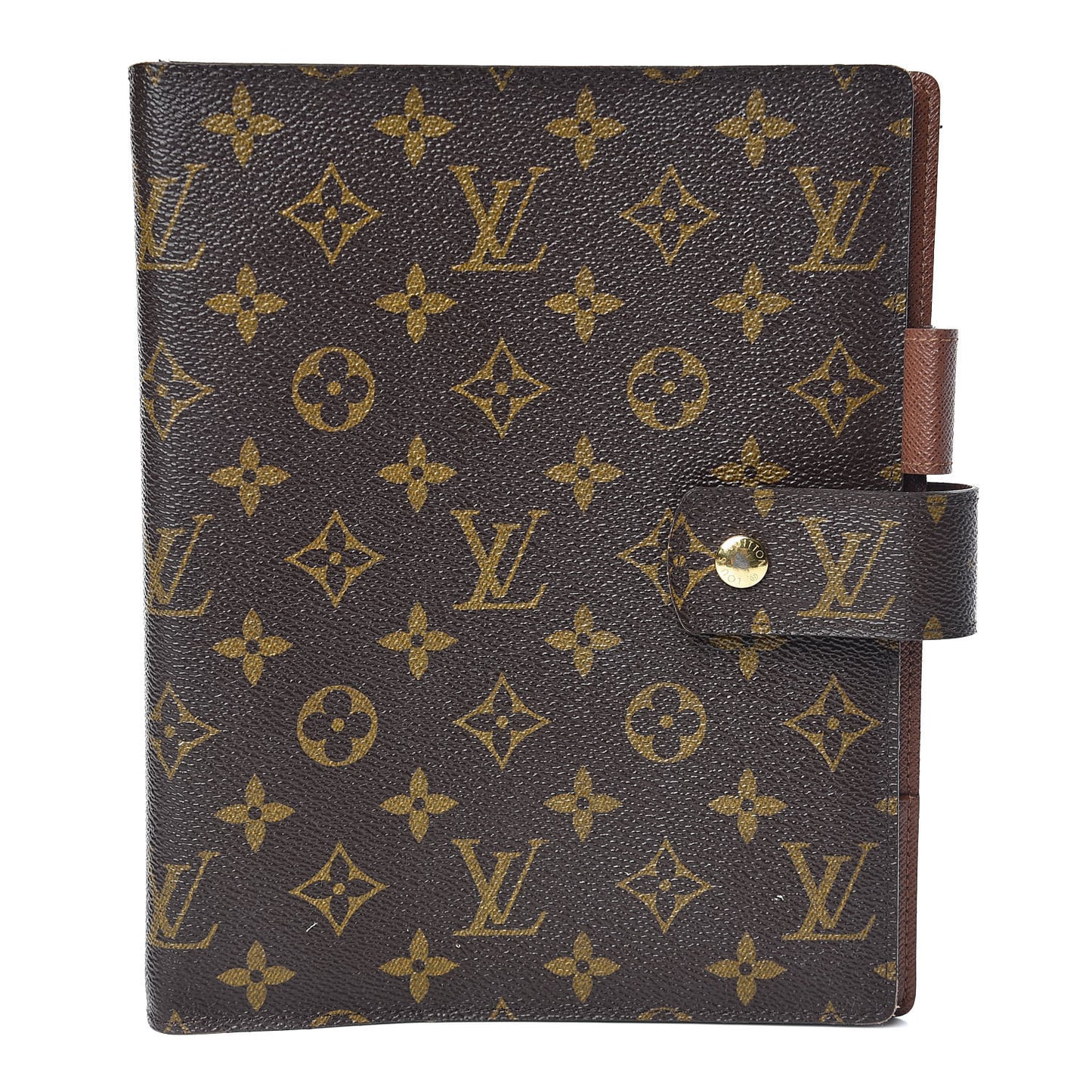 Monogram Large Ring Agenda Cover