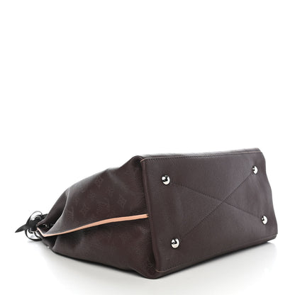 Louis Vuitton Mahina Carmel Hobo Chocolate 3 of 8