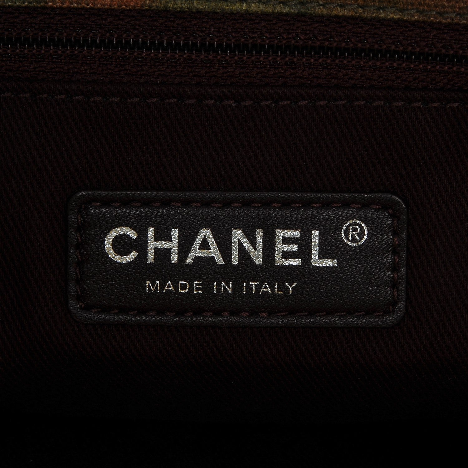 Chanel Washed Toile Graffiti On The Pavements Messenger Khaki Multicolor 6 of 7