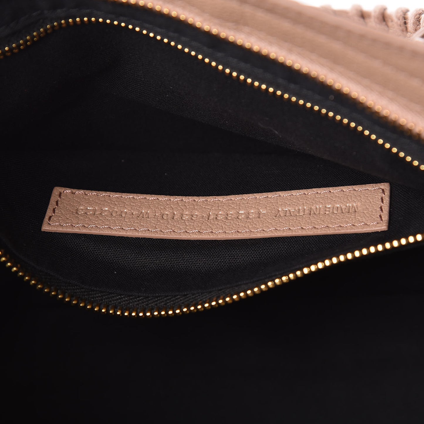 Chevre Gold Metallic Edge Hardware S City Rose Des Sables
