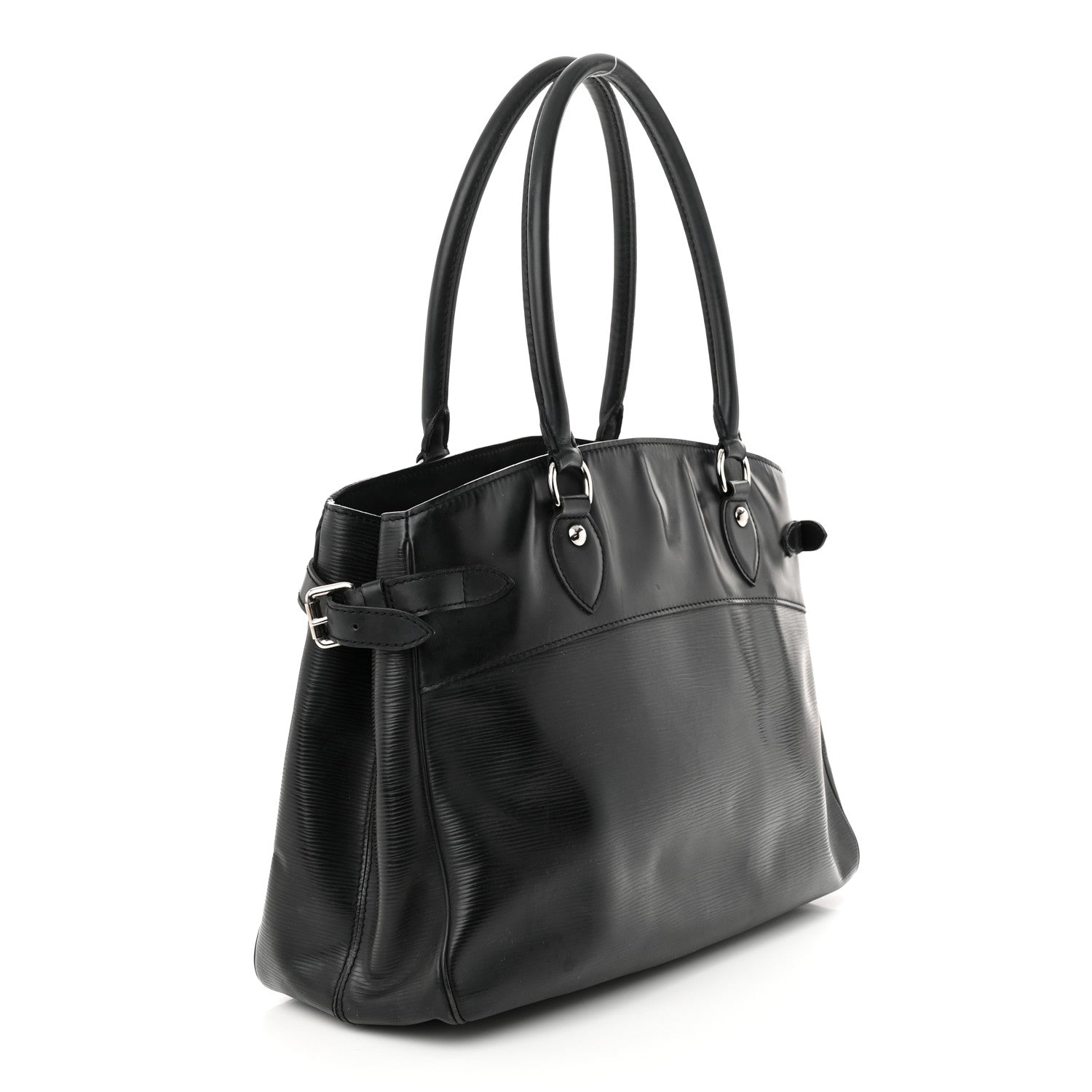 Louis Vuitton Epi Passy GM Black 3 of 12