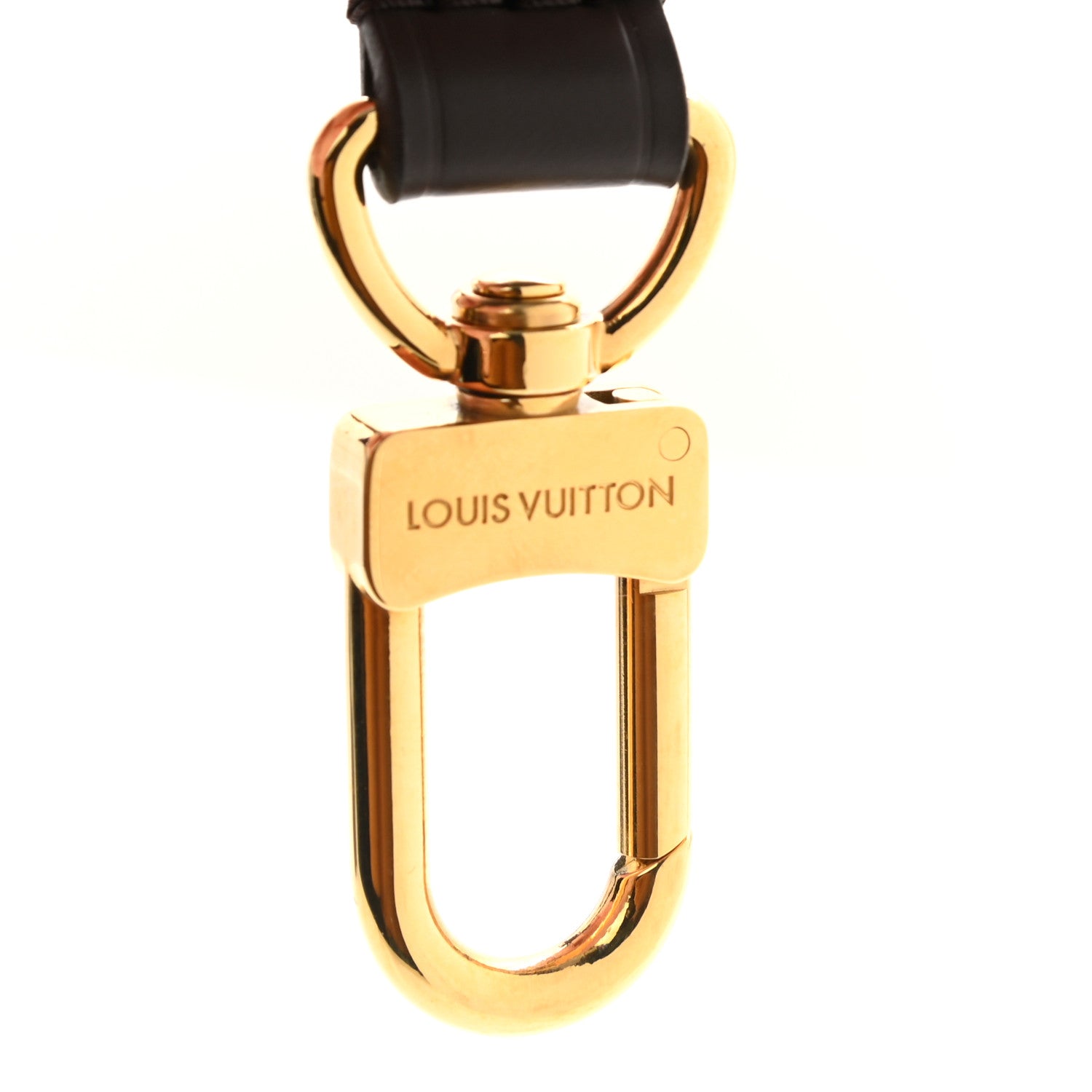Louis Vuitton Calfskin Croisette Shoulder Strap Brown 3 of 3