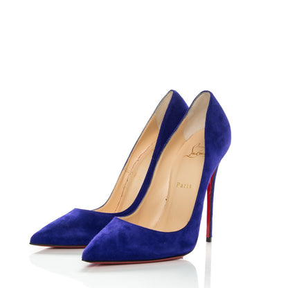 Christian Louboutin Suede So Kate 120 Pumps 40 Purple Pop 3 of 7