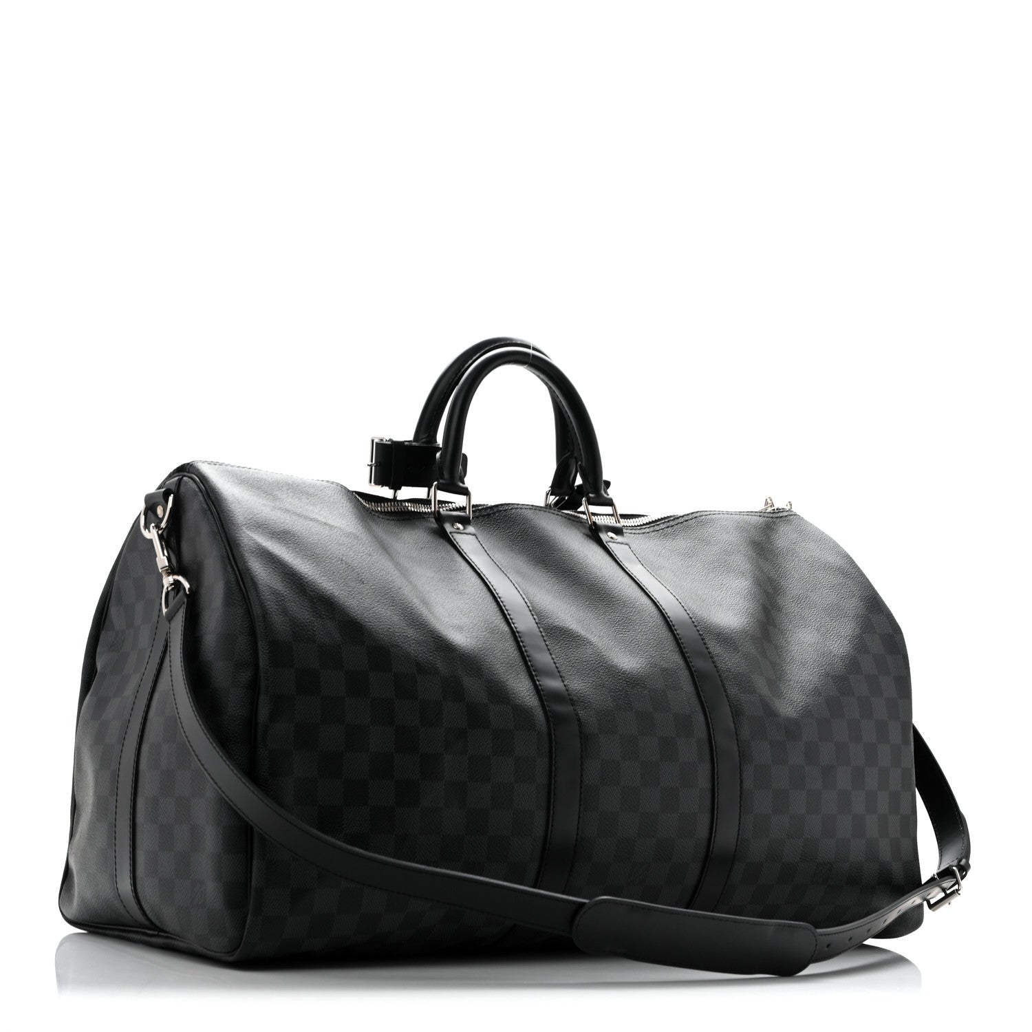 Louis Vuitton Damier Graphite Keepall Bandouliere 55 2 of 12
