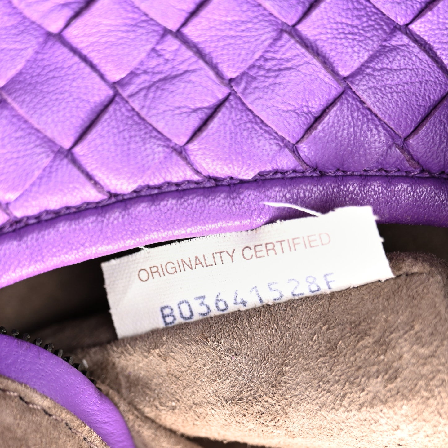 Nappa Intrecciato Large Veneta Hobo Anemone