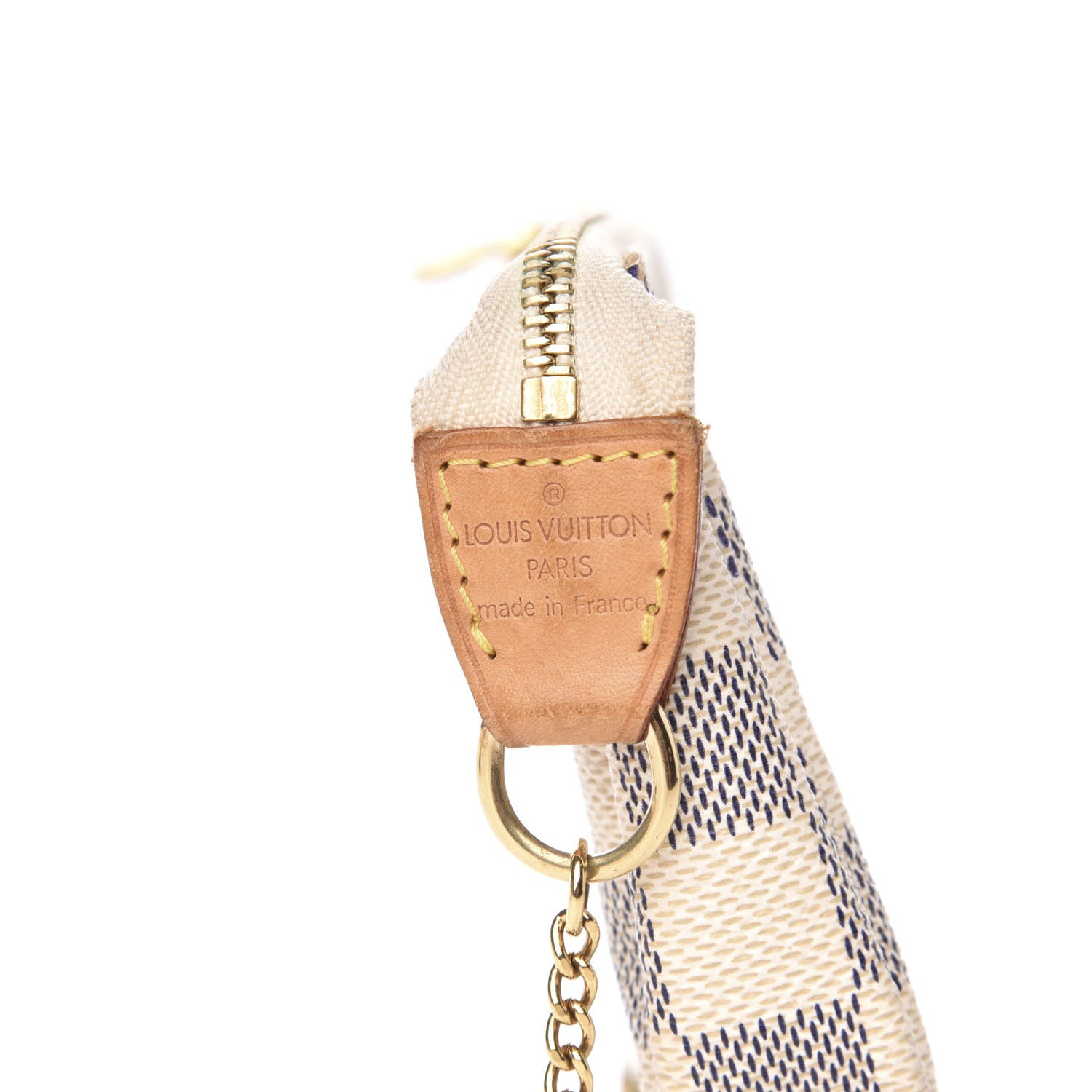 Louis Vuitton Damier Azur Mini Pochette Accessories 6 of 7