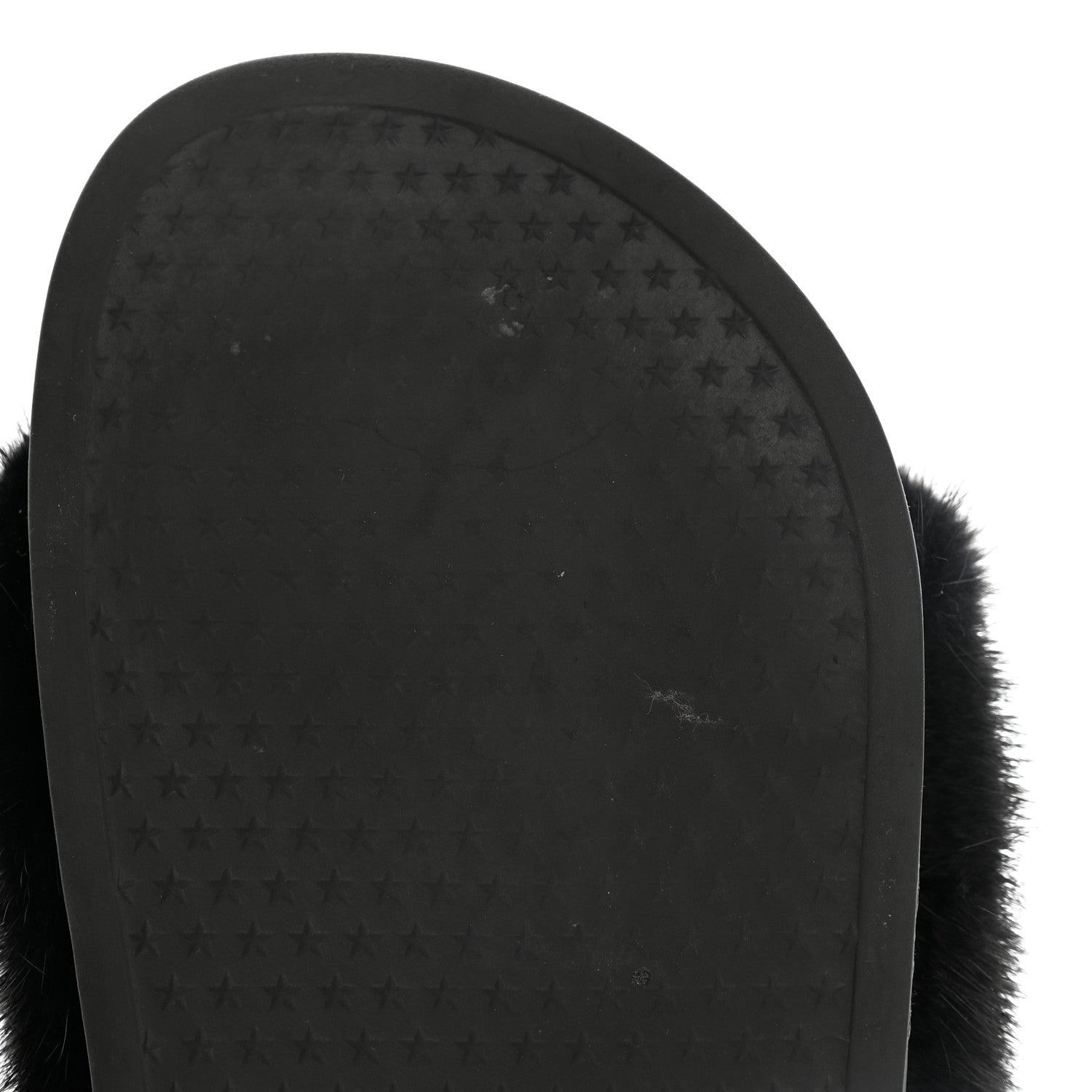 Givenchy Mink Rubber Slide Sandals 37 Black 8 of 10