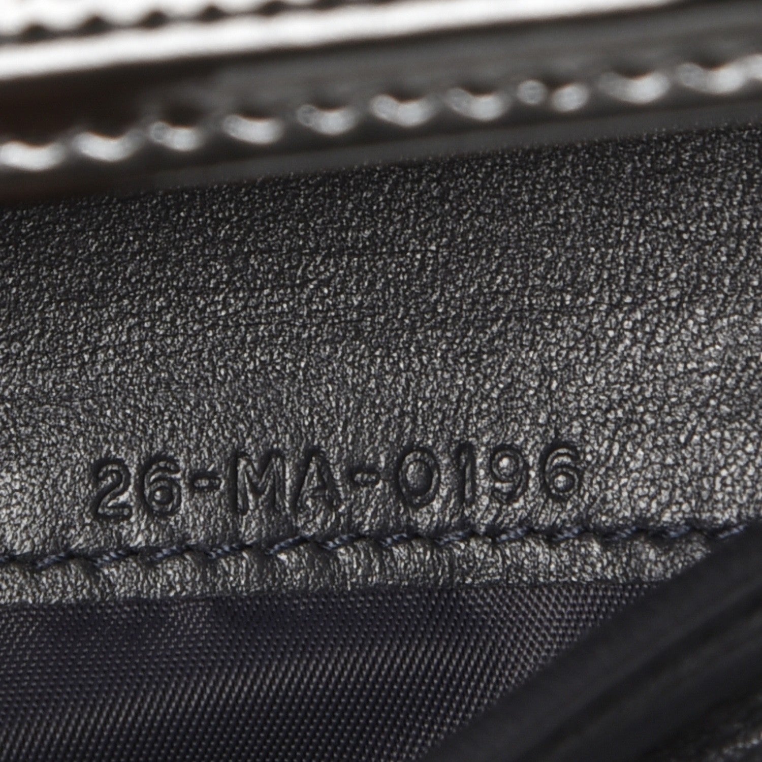 Christian Dior Metallic Patent Micro-Cannage Diorama Elancee Wallet Onyx Black 8 of 11