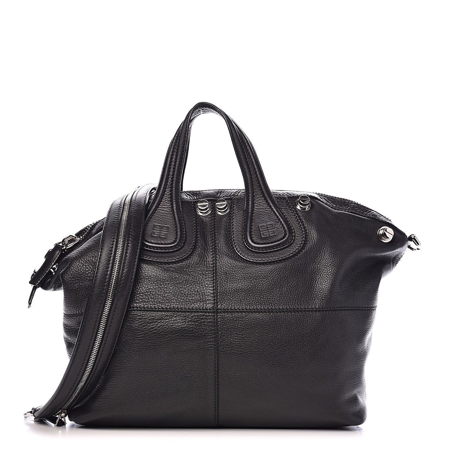 Givenchy Waxed Calfskin Medium Studded Nightingale Black 1 of 11