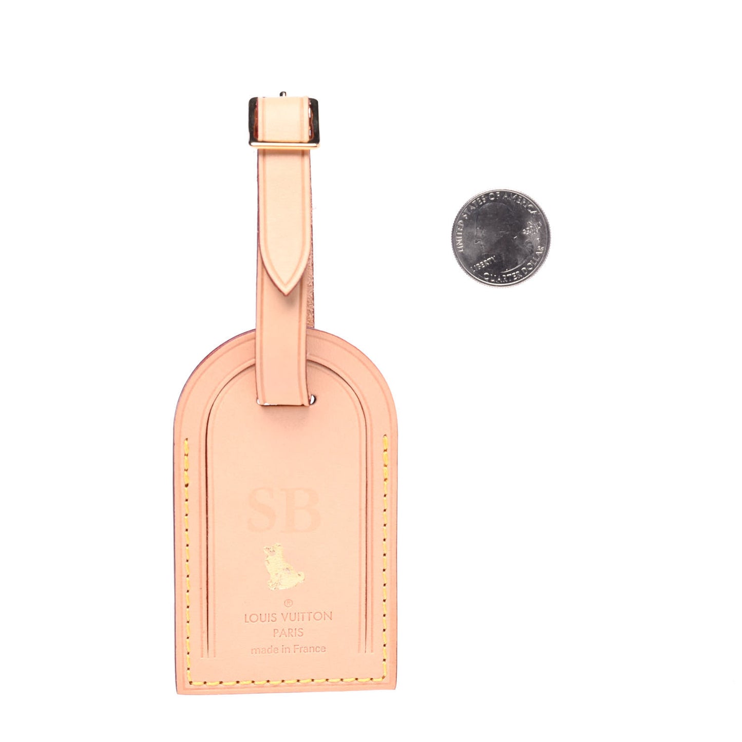 Vachetta Luggage Tag