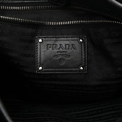 Prada Nappa Fringe Tote Black 7 of 13