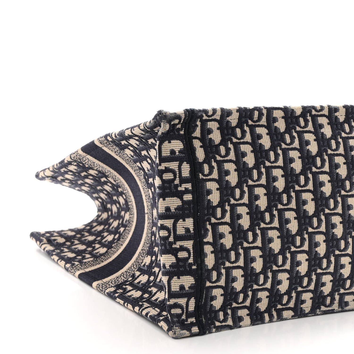 Christian Dior Oblique Book Tote Blue Multicolor 9 of 10