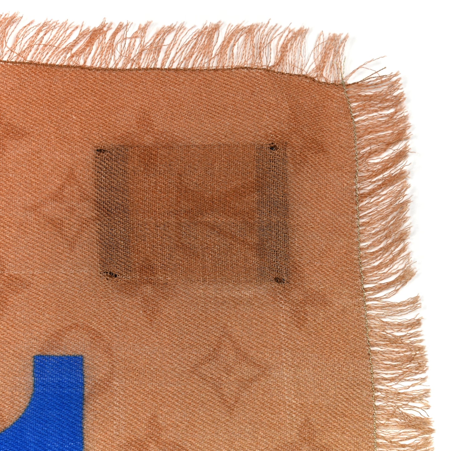 Wool Monogram Glory LV Shawl Bleu