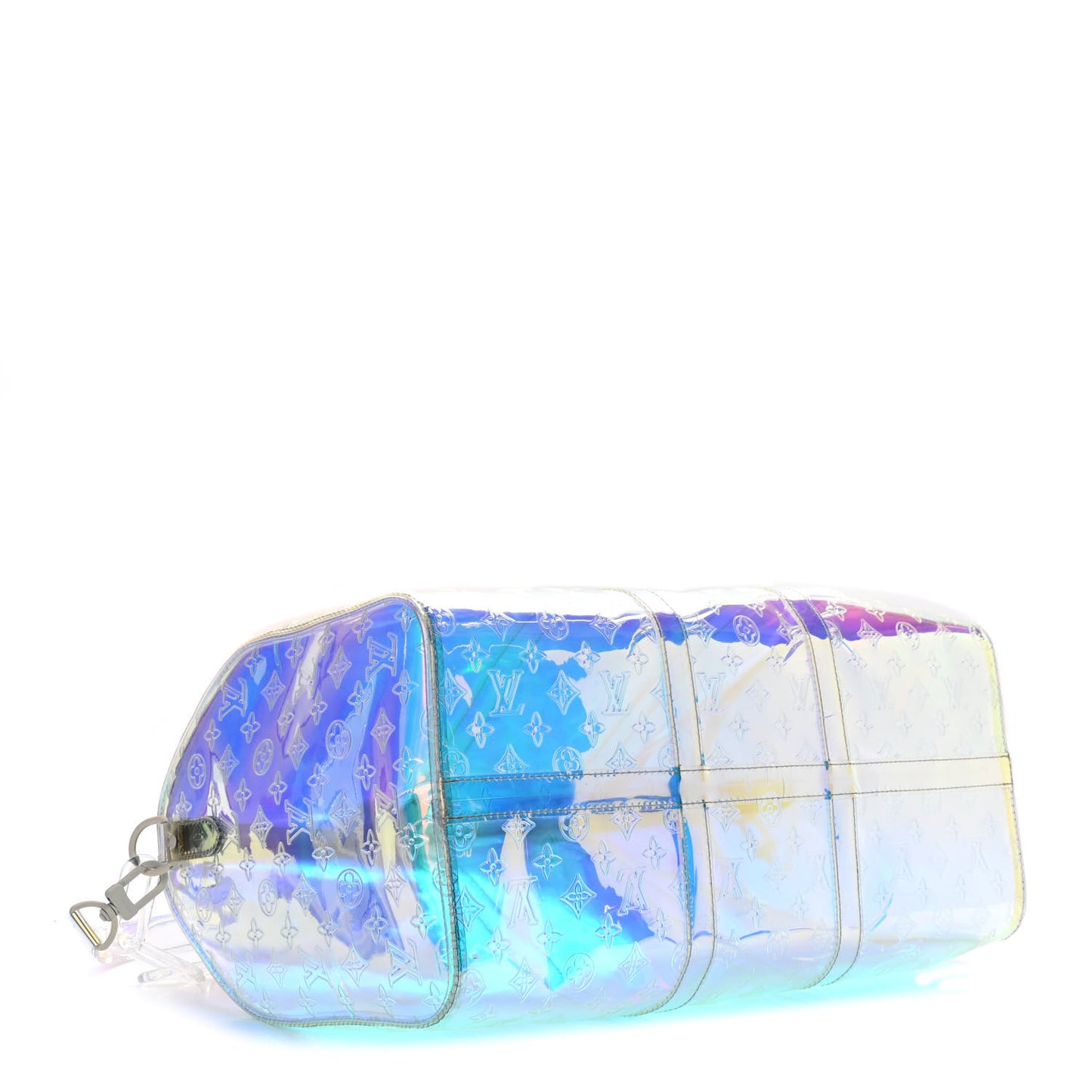 PVC Monogram Keepall Bandouliere 50 Iridescent Prism