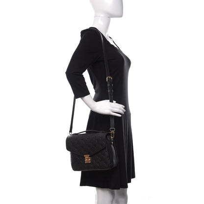Louis Vuitton Empreinte Pochette Metis Black 2 of 9