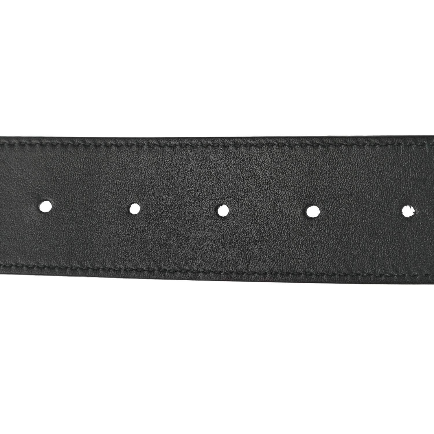 Gucci Calfskin Double G 40mm Belt 80 32 Black 4 of 5