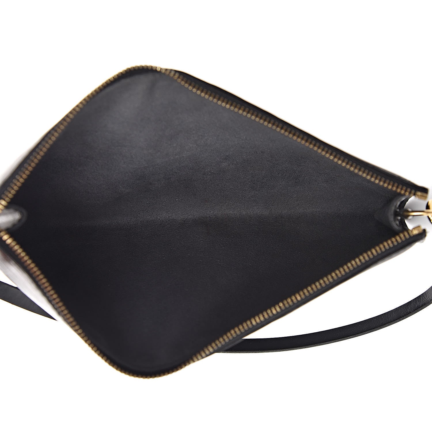 Louis Vuitton Epi Pochette Accessories 24 Black 5 of 9