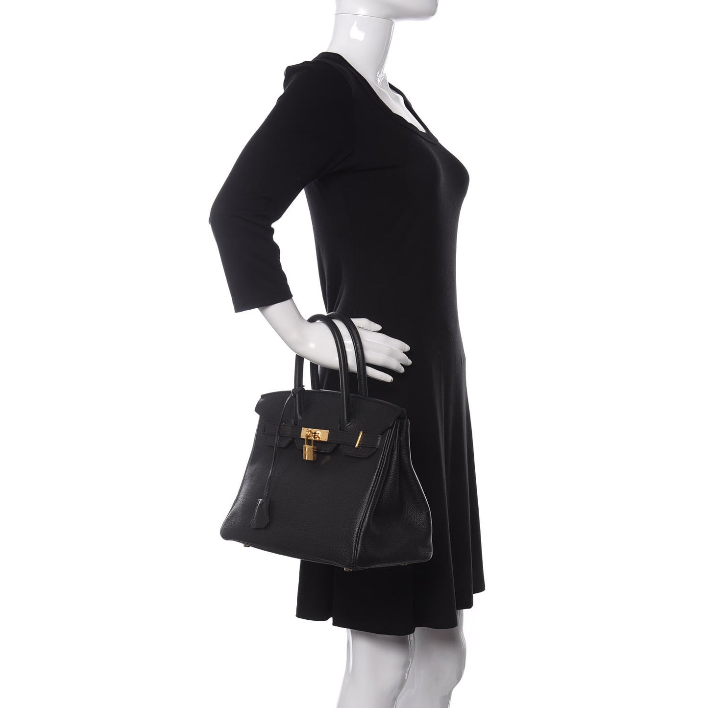 Togo Birkin 30 Black