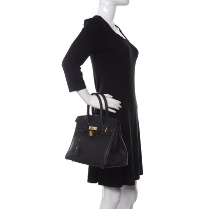 Hermes Togo Birkin 30 Black 2 of 12