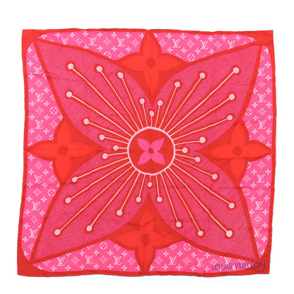Louis Vuitton Silk Square Scarf Pink 1 of 3