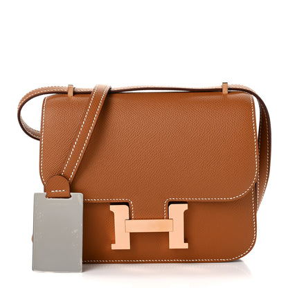 Hermes Epsom Constance 18 Gold 3 of 12
