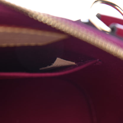 Louis Vuitton Vernis Alma BB Magenta 7 of 9