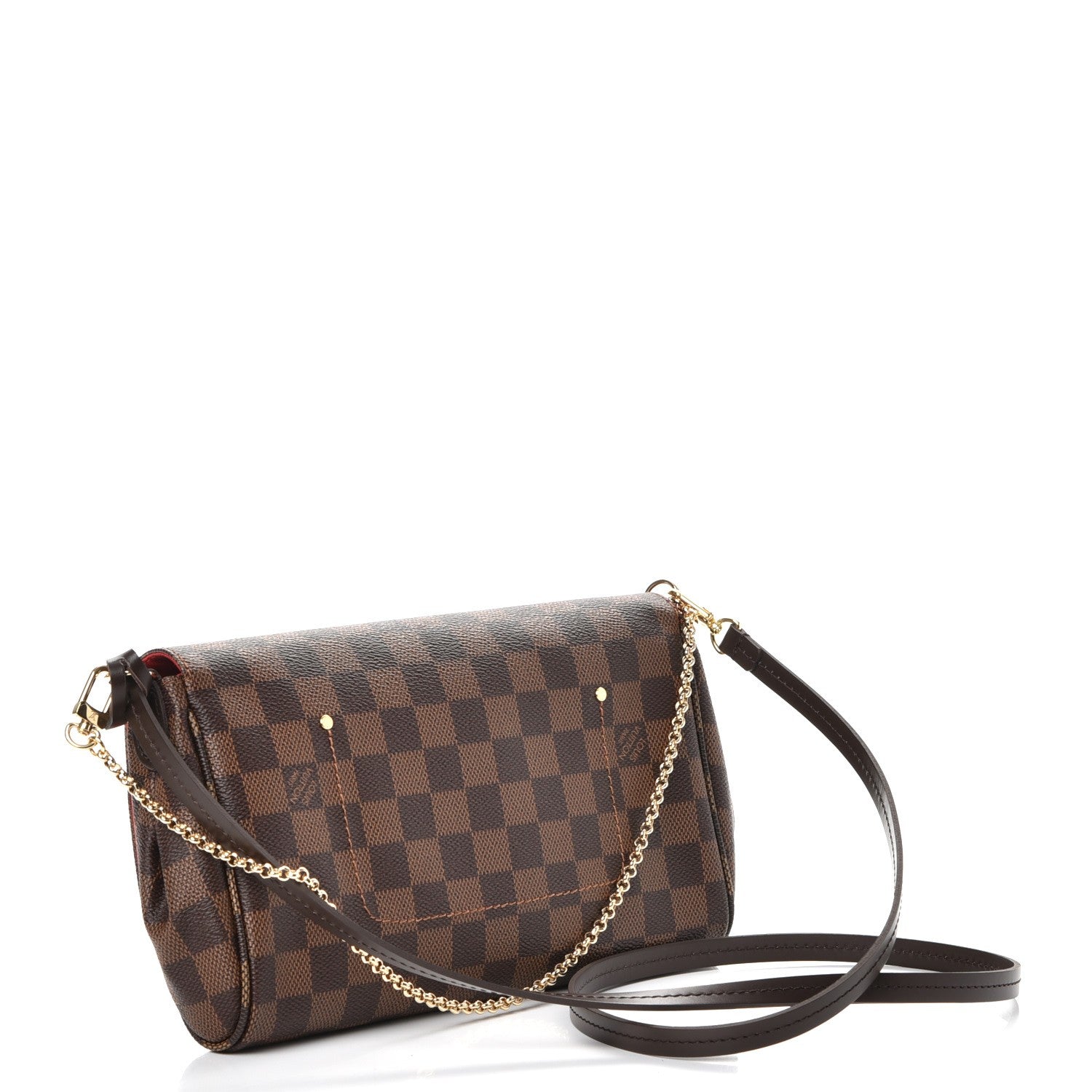Louis Vuitton Damier Ebene Favorite MM 3 of 9